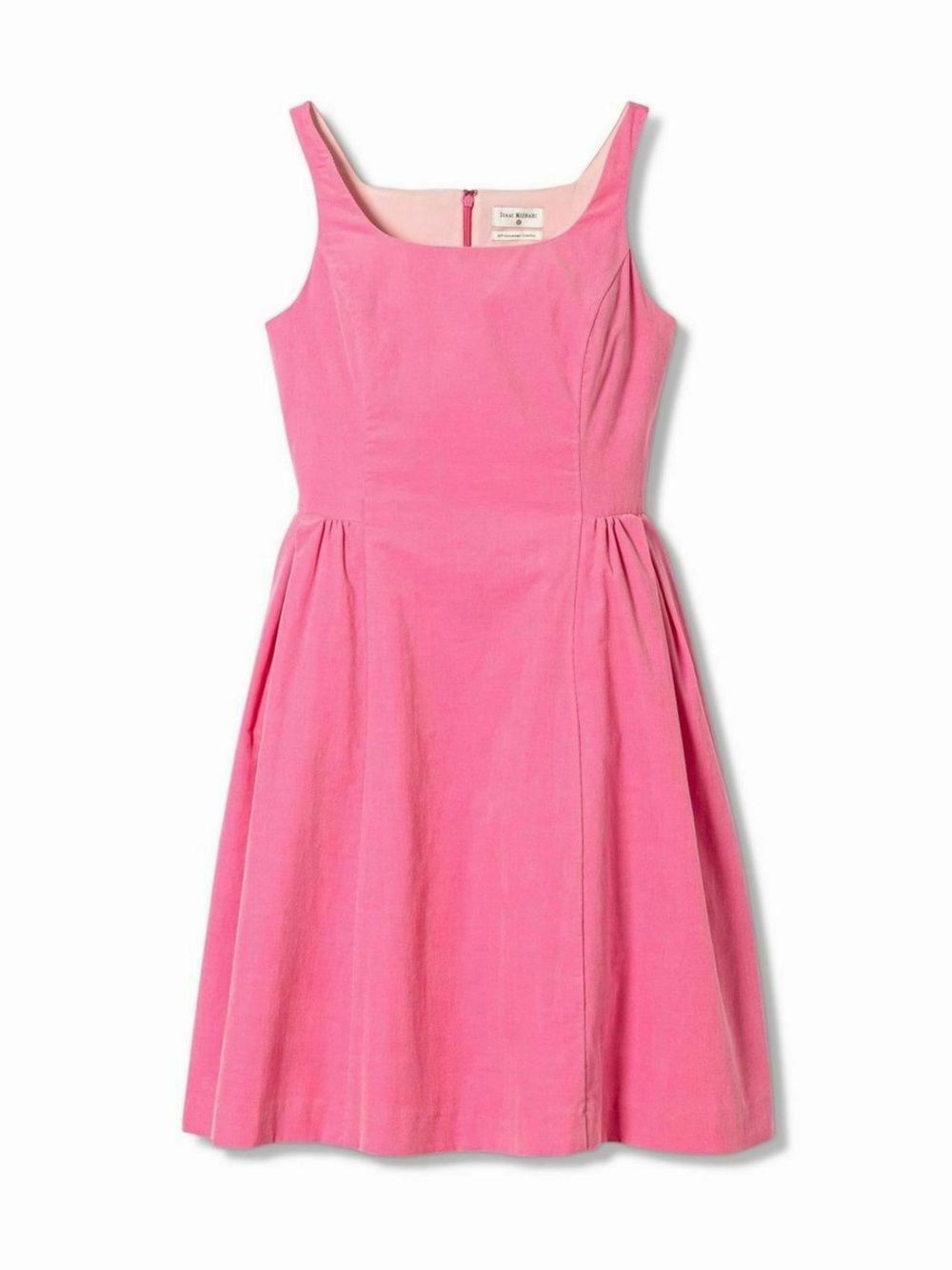 Isaac Mizrahi x Target Pink Sleeveless Corduroy Dress